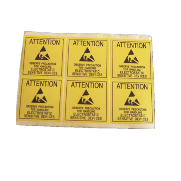 Cleanroom Warning Label