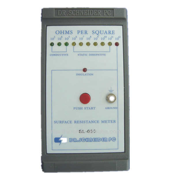 E0501 Precision esd mat surface resistance tester for esd products