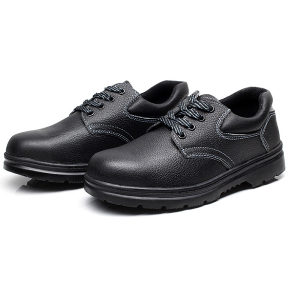 Practical microfiber upper rubber sole shoe for protecting worker’s foot safe