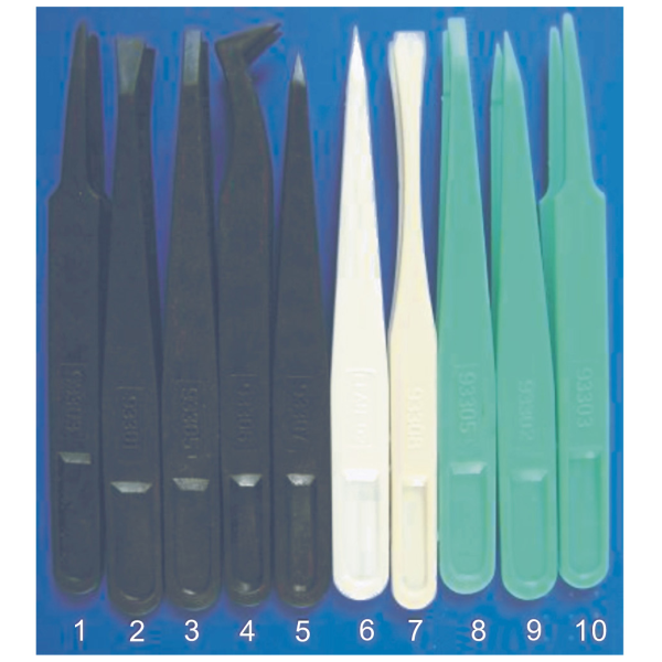 D08-P High quality Antistatic tweezers ESD plastic tweezers