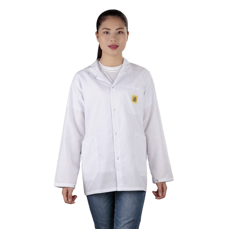 clean room antistatic smock C0102-2