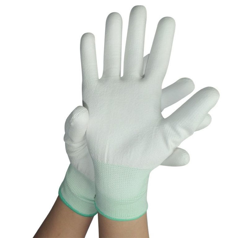 Nylon PU coated palm gloves C0500-1