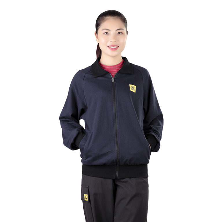 C0114 New arrival good breathablity Esd Fleece Jacket