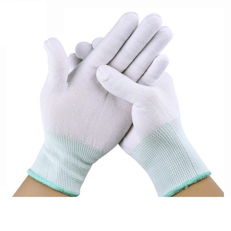 Guantes de nylon blanco C0500