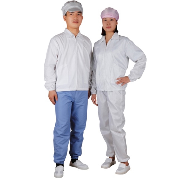 C0103 ESD antiestático chaqueta para Cleanroom taller trabajador