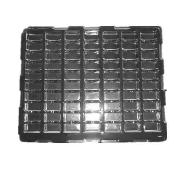 Antistatic PET tray